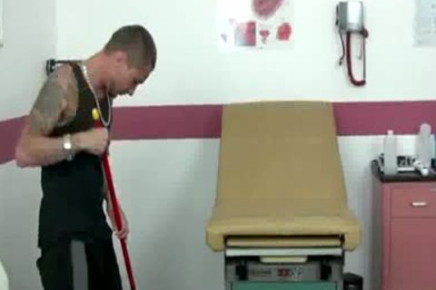 Latino Janitors Jerk-Off