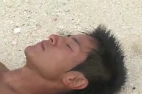 Japanese lads Beach poke