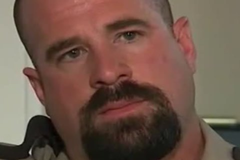 Bear Officer plows Suspect