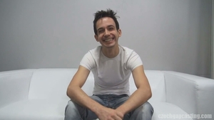 CZECH homosexual CASTING filthy sleazy B-y LUKAS