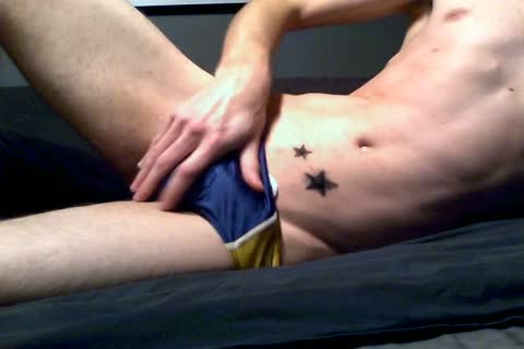 Got lewd Trying On All My much loved Speedos So Started Toying My arse Then Playing With Powerful sextoy That Made Me Squirt. Sorry For Arm Being In The Way When I Came. If Any One Has A Request, Please Message Me