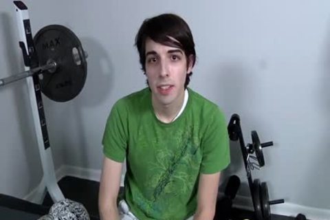 Shy boy gets his Very First Bukkake groupbang