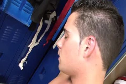 horny gay knobs sucking knobs In Locker Room