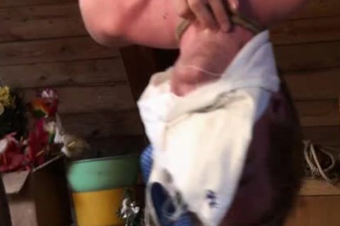 A young Skinny lad gets Dominated