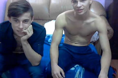 two handsome bi sexual Romanian boyz With admirable penises & wild asses On cam.