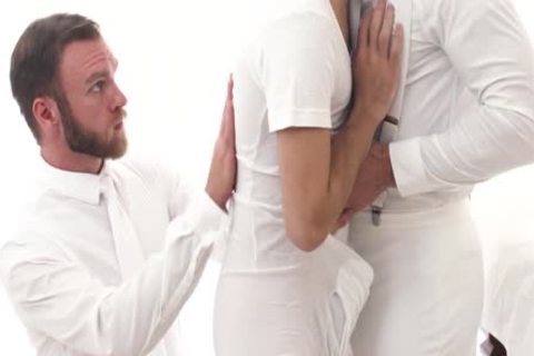 MormonBoyz- submissive twink pokes Two older men
