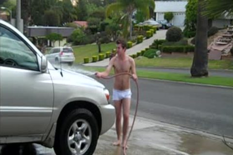 Boner lad undressed On The Public Street