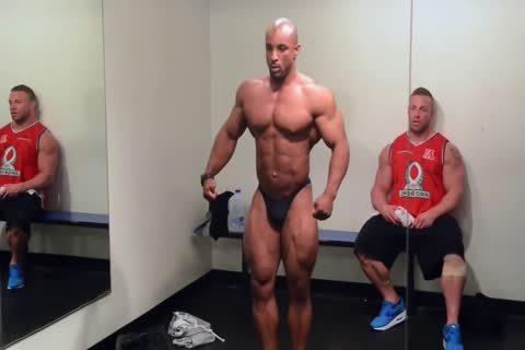 Bodybuilder Posing