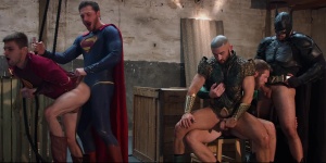 Just 10-Pounder League : A homo XXX Parody - Colby Keller and Johnny Rapid pooper Hump