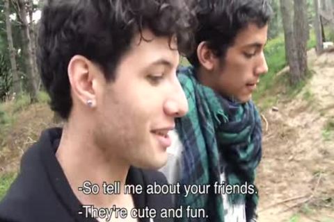 horny Latino lad gets His butthole Creampied By A Hung man