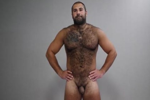 wild strong hairy Russian