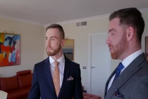 homo Suit blowjob And ass