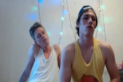 Blond lad Sucks Her knob In webcam