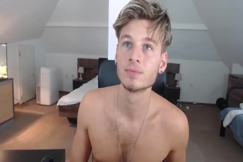 Blond fellow With Large penis web camera