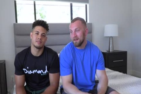 Alpha Male Bryce Goes submissive For Channing's large penis