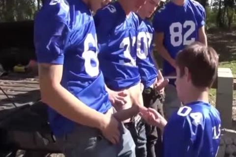 A gay Pack With big cocks. Outdoor gay pound