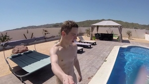 EuroBoyXXX.com: Young twink Taylor jacking off