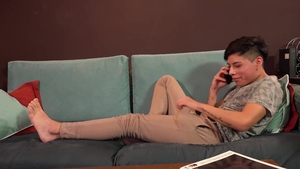 BoyFun: Solo Heber Grant wearing underwear latino cumshot