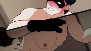 Juice Anime: Rough loud sex plus young superhero