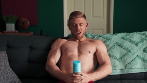 Men: Sweating, Spreading, and Sucking Cum