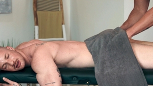 Bearded Beauty Stretches Evan Out