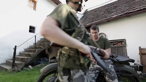 Unleashing lust on an army buddy's cock