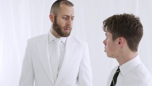 Missionary Boys: Light-Skinned Youth Submits to Hairy Priest